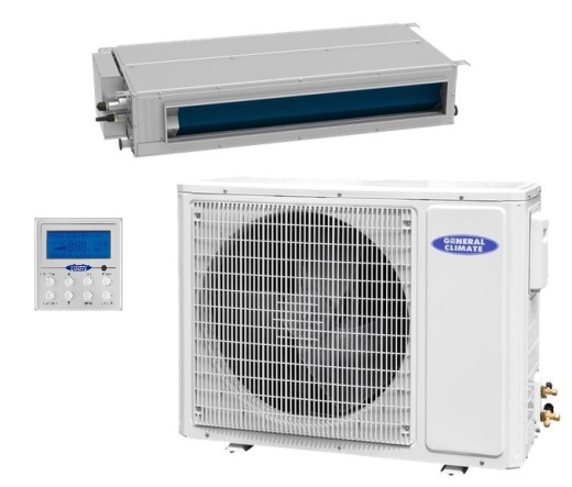 Кондиционер General Climate GC-DN12HWF / GU-U12HF канальная сплит-система комплект